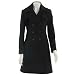 Via Spiga Cashmere Blend Women's Walker Coat IN BLACK COLOR ONLY