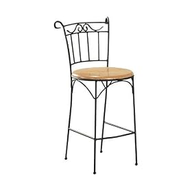 Click here to buy Superior Bar Stool Stationary Natural by Home Decorators Collection.