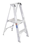 Werner P372 4-Foot 300-Pound Duty Rating Aluminum Platform Ladder