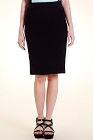Limited Collection Ribbed Ponte Pencil Skirt