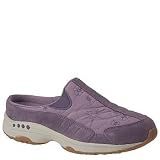 Easy Spirit Women’s Travel Time Hibiscus Walking Mule – 11W Purple