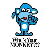 Youth Hoody (Hooded Sweatshirt) : Whos Your Monkey - Funny Monkey
