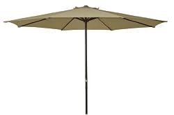 Ace Evert Market Umbrella 8011S, 9 ft, Polyester, Beige