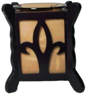 Asian Wooden Electric Oil Warmer and Tart Burner BCD-544365