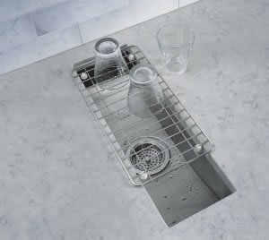 KOHLER K-3179-NA Undertone 22-Inch Undercounter Trough Sink