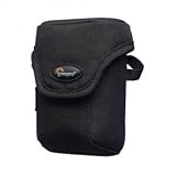 Lowepro Altus 10 Small Camera Pouch ideal for Canon Ixus 80,Ixus 85, Ixus 95, Ixus 100, Ixus 105, Sony Cybershot, and Panasonic FX & FS series, Samsung ES15, Fuji J30 - black