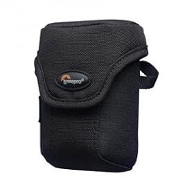 Lowepro Altus 10 Small Camera Pouch ideal for Canon Ixus 80,Ixus 85, Ixus 95, Ixus 100, Ixus 105, Sony Cybershot, Samsung ES15, Fuji J30 - black