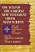 Text of the Earliest New Testament Greek Manuscripts on CD