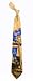 MLB Kansas City Royals Nostalgia Style 2 Silk Necktie Tie