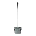 Oxo Good Grips Upright Broom and Dustpan Set, Silver
