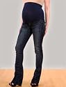 A Pea in the Pod Collection: 7 for all mankind rocker secret fit belly(tm) 5 pocket fit and flare maternity jean