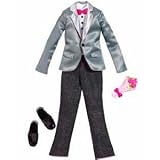 Ken Clothes: Cutie Gray Tuxedo Fashion Outfit