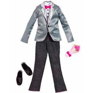 Ken Clothes: Cutie Gray Tuxedo Fashion Outfit Ken Clothes: Cutie Gray Tuxedo Fashion Outfit
