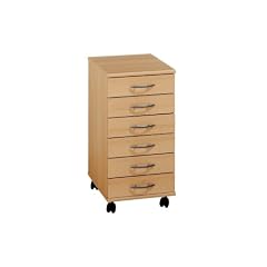 Maja 18675531 Rollcontainer 33 x 66 x 40 cm Buche