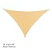 Rainleaf 16' x 16' x 23' Sun Shade Sail Canopy Right Triangle Sail Shade Canopy for Patio Garden Outdoor, 3nd Generation, Desert Sand