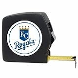 MLB Kansas City Royals 25' Black Tape Measure
