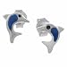Sterling SIlver Child Dolphin Earrings