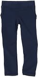 Charlie Rocket Girls 2-6X Toddler French Terry Legging, Navy, 3T