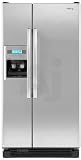 Review Whirlpool  / Whirlpool ED2KHAXVL 21.8 cu. ft. Side-by-Side Refrigerator with 3 SpillGuard Glass Shelves, Clear Humidity-Controlled Crisper, Adjustable Gallon Door Bins and Backlit Slide Controls: Satina Stainless Look