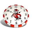 NCAA North Carolina State Wolfpack 9" Wood Clock