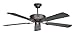 Concord Fans 52CH5 Protruding Mount, 5 Bronze  Blades Ceiling fan, Oil Burnished Bronze