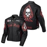 ICON DAYTONA DMH LEATHER JACKET LG 28101172