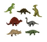 Dinosaur Figures - 10 Tiny Stretchy Mini Dinosaurs
