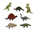 Dinosaur Figures - 10 Tiny Stretchy Mini Dinosaurs