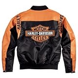 Harley Davidson Men's Bar & Shield Logo Nylon Jacket. Embroidery. 97068-00V