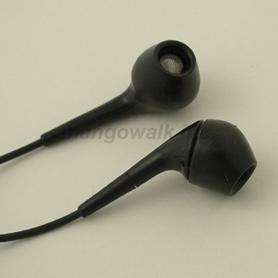 BLACK In-Ear Stereo Headphones Earphones for Apple iPod