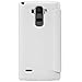LG G Stylo Case - 3C-Aone Sparkle Quick Window Smart Wake up / Sleep Pu Leather Cover Hard Plastic Case Shell for LG G Stylo H631 MS631 LS770 | LG G4 Stylus(NOT Compatible for LG G4) (White)