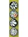 iPop Clicks MOE3 Jackie Shapiro Black and White Cutout 4-Pack Magnet Set