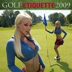 Golf Etiquette 2009 Wall Calendar