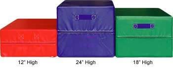 Sectional Block, 24"x36"x22", Light Blue