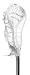 STX X3 Crankshaft 10&Acirc;&deg; Complete lacrosse Stick