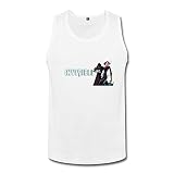 QMY Men's Invisible Inc Logo Poster Tank Top Size M