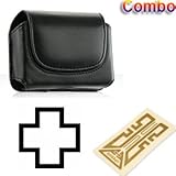 Leather Pouch Case for Nokia Twist 7705 + Free Antenna Booster Sticker / Bu ....