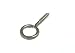 CURTAIN NET WIRE SCREW IN FRAME HOOKS CP CHROME PLATED STEEL ( pack of 50 )