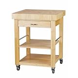 Ace Trading Linon Th 43424nat-01-kd 'Living Accents' Island Butcher Block