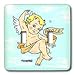 Angels - Angel Peace Blond - Light Switch Covers - double toggle switch