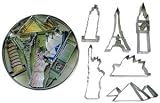 R & M Landmarks Cookie Cutter Set