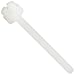 Nylon 6/6 Thumb Screw, Metric, Knurled Head, Slotted Drive, Flat Point, Plain Finish, Meets IFI-156 2002 Specifications, Right Hand Threads, Made In US