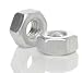 Aluminum 2024-T4 Hex Nut 4-40, Class 2B Thread