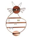 Cat Shape Copper Wire Earring Holder / Earring Tree / Earring Oraganizer / Earring Stand / Earring Display