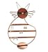 Cat Shape Copper Wire Earring Holder / Earring Tree / Earring Oraganizer / Earring Stand / Earring Display