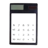 Neewer Transparent Efficient Handy Solar Power Touch Screen Calculator New