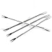 Norpro 801 Stainless Steel Seafood Forks/Picks, Silver, Set of 8