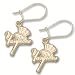 New York Yankees 14K Gold Dangle Earrings