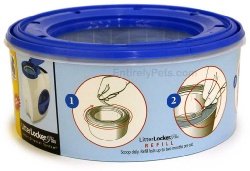 Childrens Toyshop  Pet Supplies : 5 pack of Litter Locker Plus Refill Cartridge