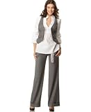 Guess - GUESS? Danielle Blouse, Stretch Carina Vest & Stretch Carina Trouser